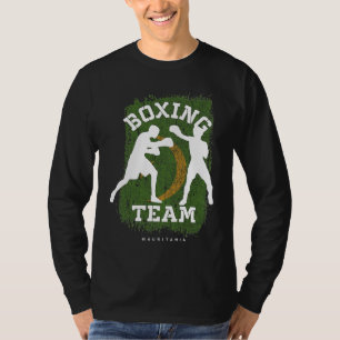 Camiseta Boxeo Mauritania Deportes de Combate Luchador Boxe