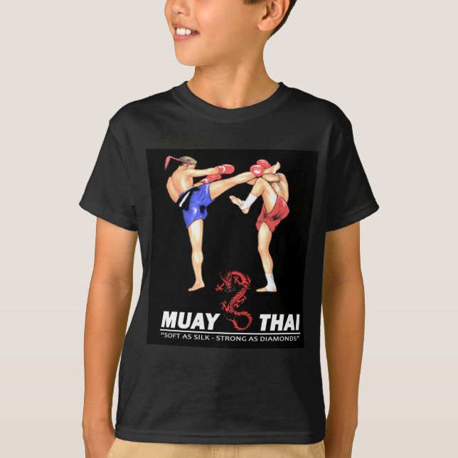Camiseta boxeo muay-tailandés (Anverso)
