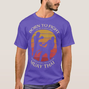 Camiseta Boxeo muay tailandés en el arte de los ocho extrem