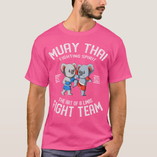 Camiseta Boxeo Muay Thai Koala Thai Y Kickboxing