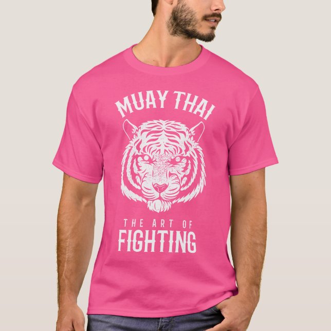 Camiseta Boxeo Muay Tigre Y Kickboxing (Anverso)