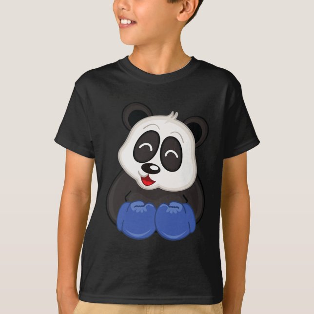 Camiseta Boxeo - Panda Bear (Anverso)