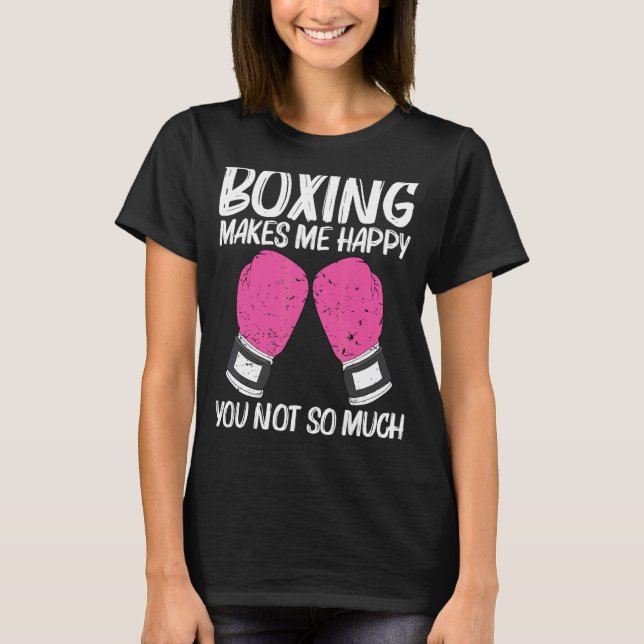 Camiseta Boxeo Para Hombres Boxeadores Parring Match (Anverso)