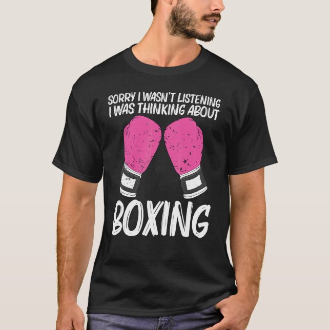 Camiseta Boxeo Para Hombres Boxeadores Parring Match (Anverso)