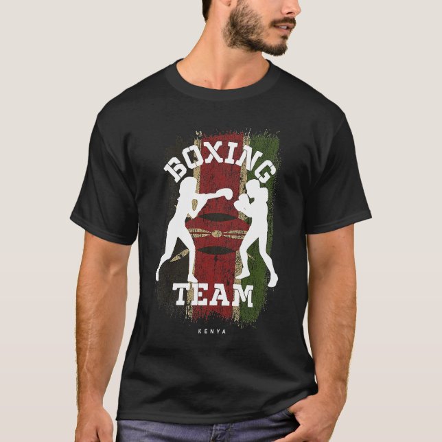 Camiseta Boxeo para mujeres combate boxeo en Kenia (Anverso)