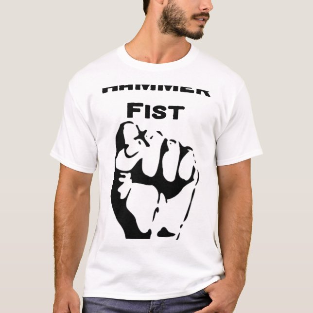Camiseta Boxeo Puño de Martillo Knockout  (Anverso)