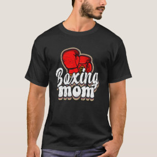 Camiseta Boxeo retro: Mamá deportiva para el día de la madr