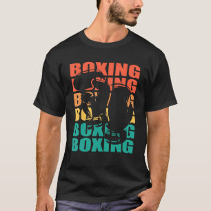 Camiseta Boxeo Retro Vintage Para Boxeadores
