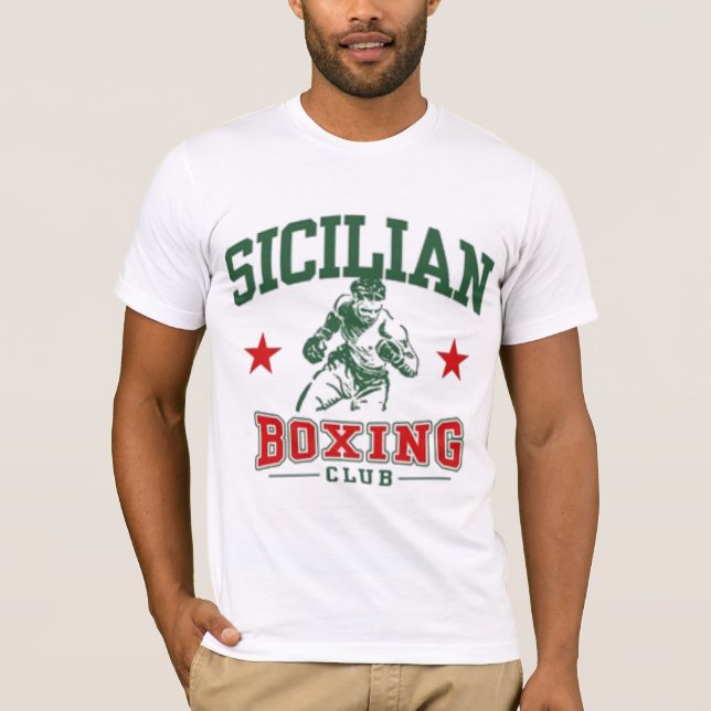 Camiseta Boxeo siciliano (Anverso)