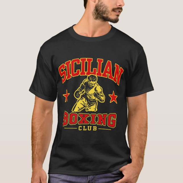 Camiseta Boxeo siciliano (Anverso)