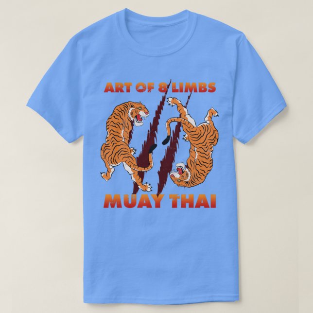 Camiseta Boxeo Tailandés De 8 Límites Muay Thai (Diseño del anverso)