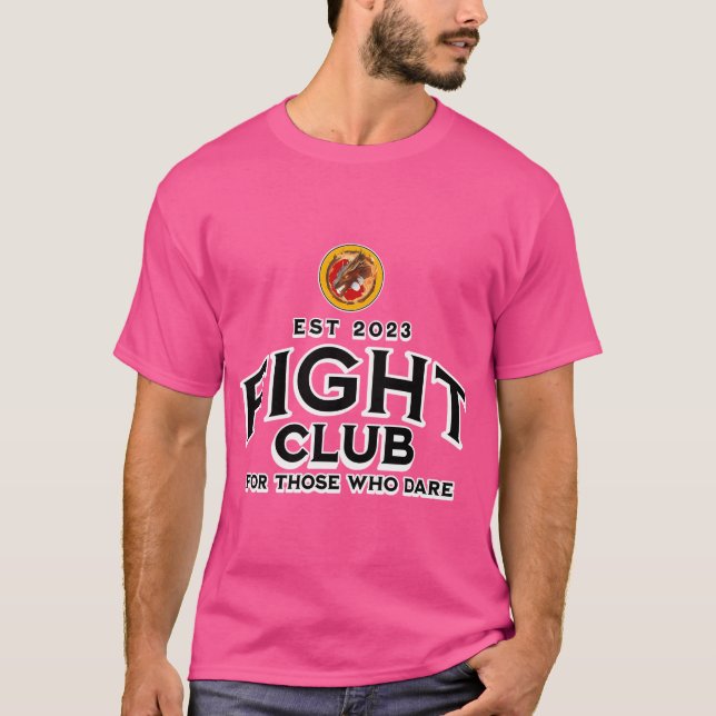 Camiseta Boxeo tailandés de Fight Club Dragon Mma Muay (Anverso)