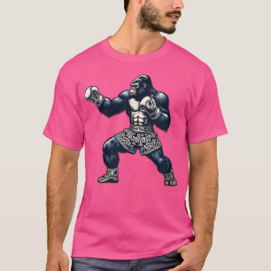Camiseta Boxeo Tailandés Muay Gorila, Boxeo Tailandés Y Kic