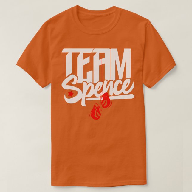 Camiseta Boxeo Team Spence (Diseño del anverso)