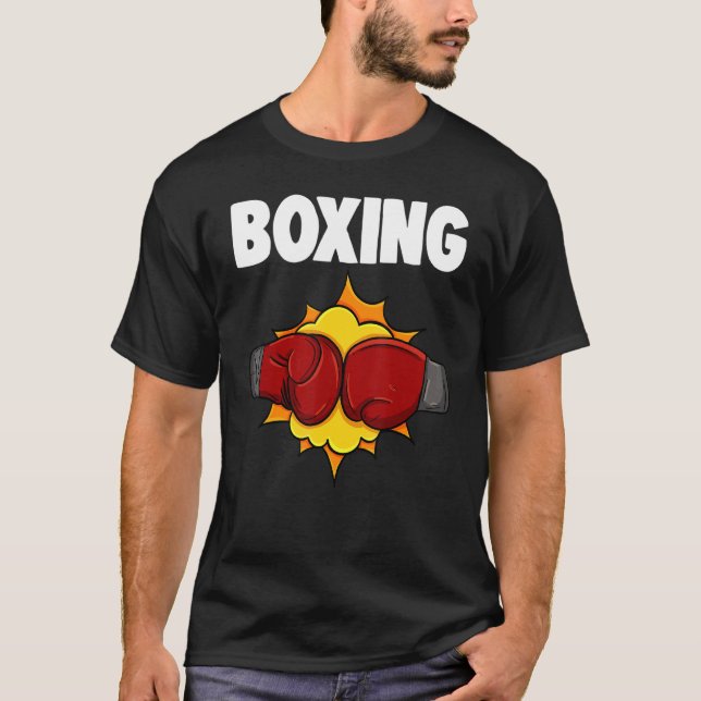 Camiseta Boxeo todo el día Mujeres Boxeo Glove Deportes Amo (Anverso)