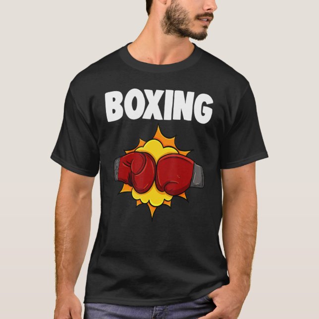 Camiseta Boxeo todo el día Mujeres Boxeo Glove Deportes Amo (Anverso)
