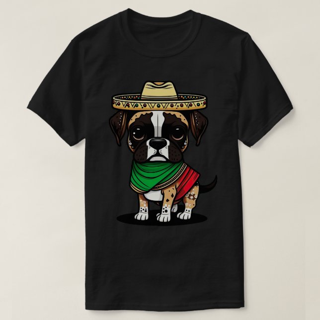 Camiseta Boxer 5 de mayo 2 (Diseño del anverso)