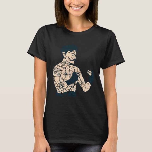 Camiseta Boxer Athlete Or Boxer (Anverso)