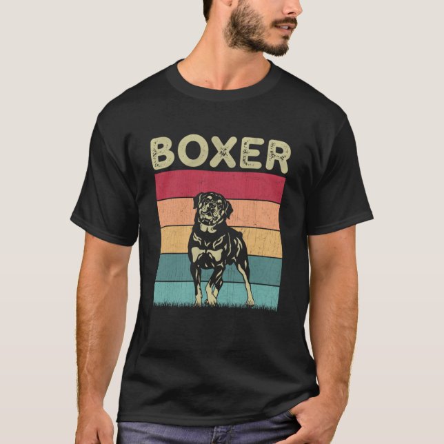 Camiseta Boxer Boxer Bog Boys Chicas Retro Style Boxer (Anverso)