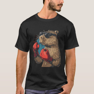 Camiseta Boxer Capyra Con Guantes De Boxeo Kickboxing Diver