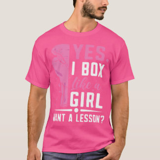 Camiseta Boxer Chica de boxeo