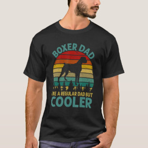 Camiseta Boxer Dad Como Un Padre Regular Pero Más Fresco Pa