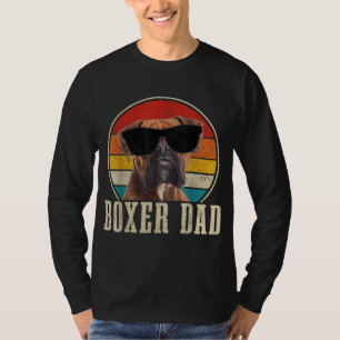 Camiseta Boxer Dad Vintage Funny Boxer Dueño De Perro