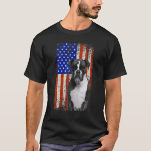 Camiseta Boxer de la bandera norteamericana de la época: pa