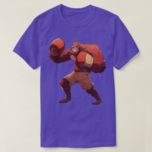 Camiseta Boxer de Orangutan 1 (Diseño del anverso)