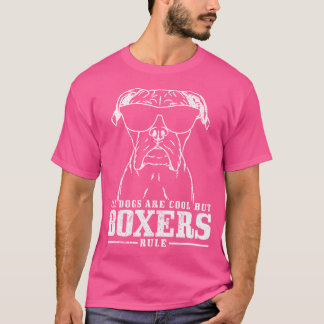 Camiseta Boxer dice gracioso boxeador de perros