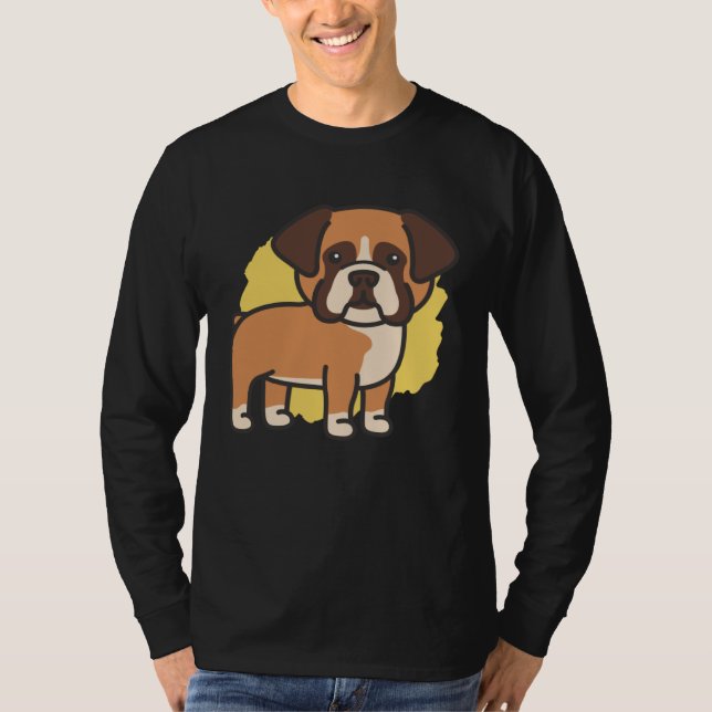 Camiseta Boxer dog (Anverso)