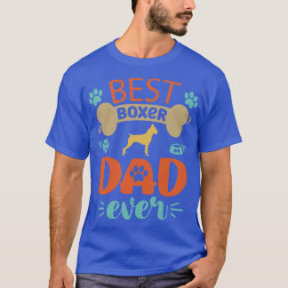 Camiseta Boxer Dog Dad