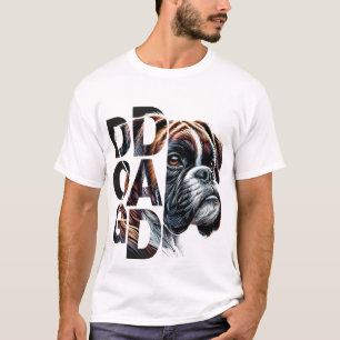Camiseta Boxer Dog Dad - Guardián leal y lúdico
