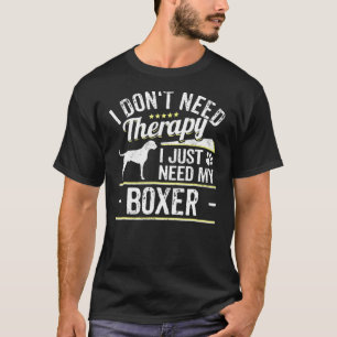 Camiseta Boxer Dog Gag Dog Dice