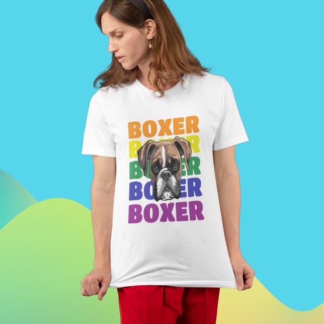 Camiseta Boxer Dog lover T-Shirt (Subido por el creador)