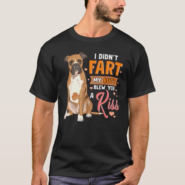 Camiseta Boxer Dog Men Boxer Mom Boxer Dad (Anverso)
