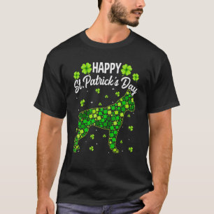 Camiseta Boxer Dog Retro Shamrock Irish St Patric K Day