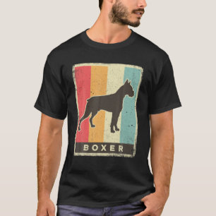 Camiseta Boxer Dog Retro Vintage