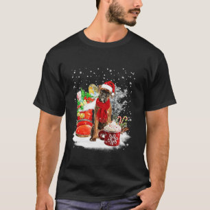 Camiseta Boxer Dog Santa Hat Navidades WinCup Regalos Lon