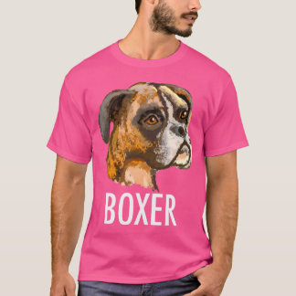 Camiseta Boxer Dog Tee Tees T Shirshirt