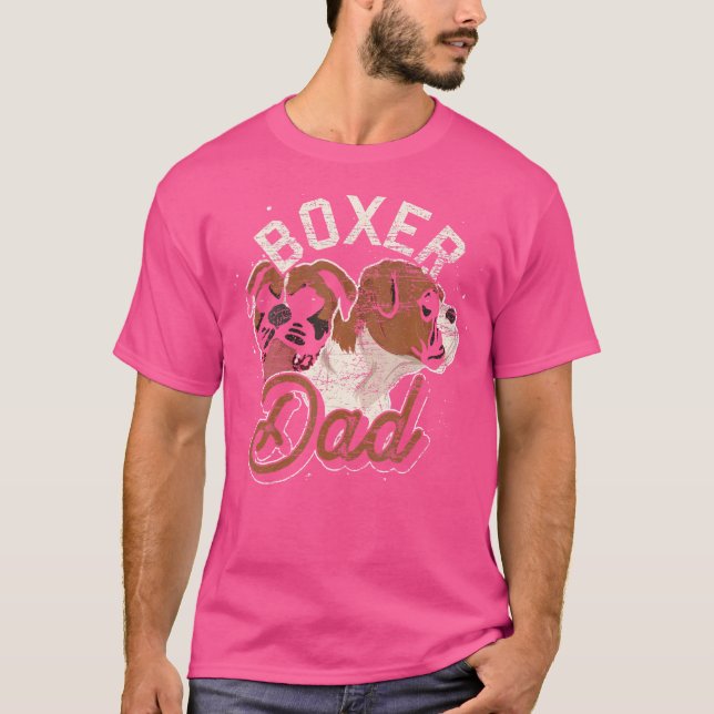 Camiseta Boxer Dueño de perro Mascota Animal Lover Padres D (Anverso)