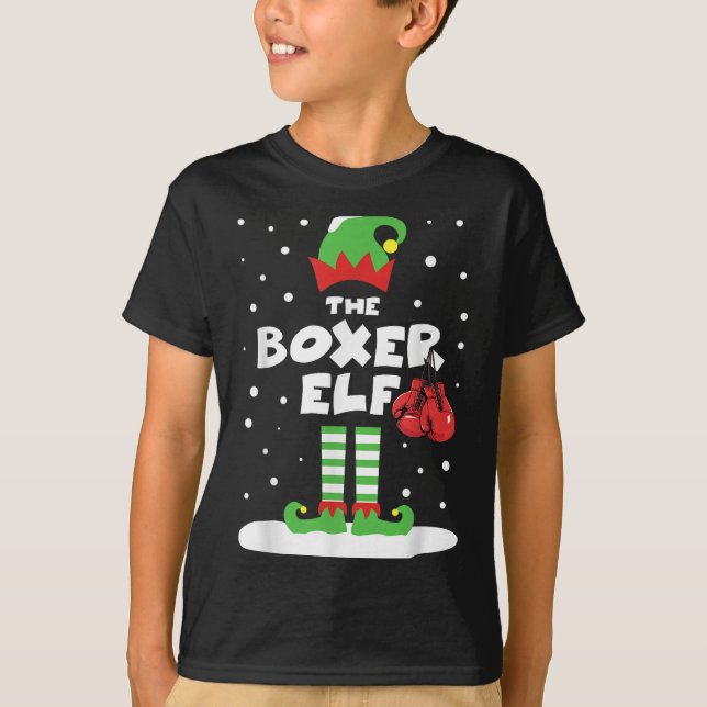 Camiseta Boxer Elf Mateo Grupo Familia Navidad Costu (Anverso)