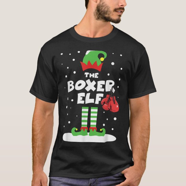 Camiseta Boxer Elf Mateo Grupo Familia Navidad Costu (Anverso)