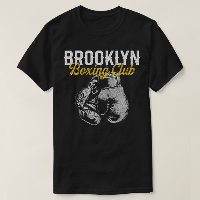 Camiseta Boxer en problemas Club de boxeo Retro Brooklyn Vi (Diseño del anverso)