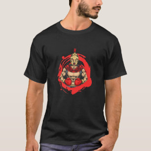 Camiseta Boxer espartano, luchador de artes marciales grieg