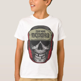 Camiseta Boxer Fight Club Personalizado Esqueleto Boxeo Gim