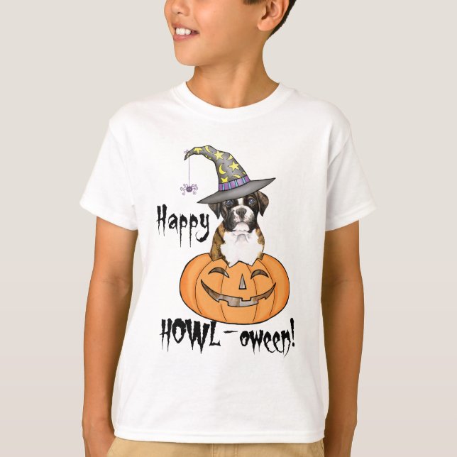 Camiseta Boxer Halloween (Anverso)