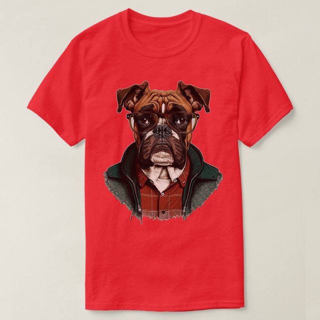 Camiseta Boxer hipster (Diseño del anverso)