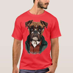 Camiseta Boxer hipster