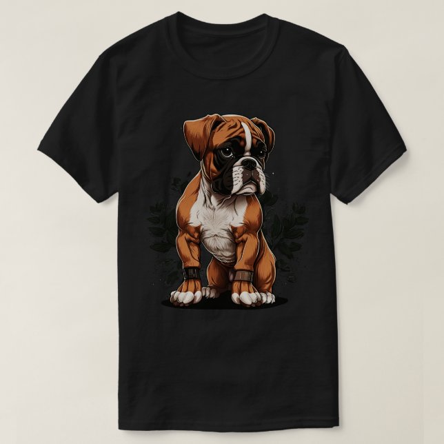 Camiseta Boxer kawaii 3 (Diseño del anverso)